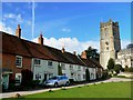 Western side of The Green, Aldbourne, Marlborough