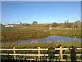 Artificial lake at Kingsway, Rochdale