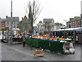 Saturday market in Caernarfon