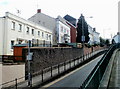 Newport : Stow Hill houses south of Victoria Place