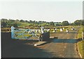 Track to Carrock Fell Youth Hostel in 1986