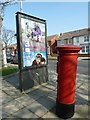 Revolving advert board in Copnor Road