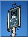 The Castle Inn sign