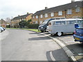 SU7007 : Splendid VW camper van in Ibsley Grove by Basher Eyre