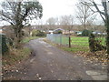 Llanwern : connecting road from Station Road to Tennyson Avenue