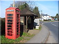 Splash of Red at Alfold Crossways