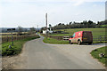 Byway junction with Back Lane