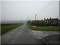 Looking south along Southfield Well Balk, Wetwang