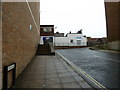 Looking from Portland Terrace into Spa Road