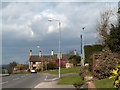 Road junction in Upton