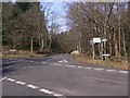 Looking north along Elstead Road from Littleworth Cross