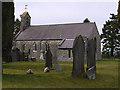 Graveyard and church, Dihewyd