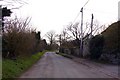 Church Lane in Dry Sandford