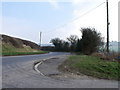 Junction between minor road and Canterbury Road south of Elham