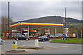SO8915 : Shell Filling Station, Brockworth, Gloucester by P L Chadwick