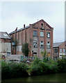 Derelict canalside factories in Worcester