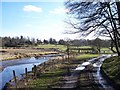 Ford and footbridge over Skirden Beck