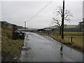 Road heading back to Burnfoot Farm