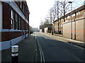 Looking from Crasswell Street into Landport Street