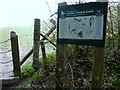 Entrance to the Lydden Temple Ewell Nature Reserve