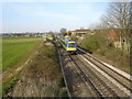 Train at Stoke Works