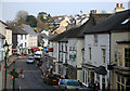 Church Street Modbury in the late afternoon 