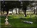 Moreton House from the Churchyard