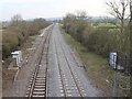 View south from railway bridge