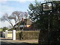 The last houses in Loxley Road