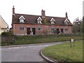 18th century almshouses by Stowlangtoft church