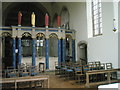 St Mary, Littlehampton: seats in the lady chapel