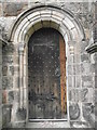 Holy Trinity Church, Mossley- south door