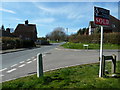 Bishops Lane heading west to the village green