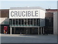 Sheffield: Crucible Theatre entrance