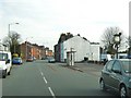 A bus stop on Leyland Lane