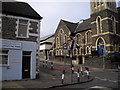 Junction of High St and Trinity St, Barry