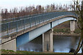 Footbridge over the River Aire