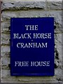 The Black Horse Inn (3) - pub sign, Cranham