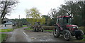 Tractors near Rempstone Heath