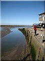 Quay and slipway at Walton & Frinton Yacht Club