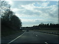 M50 westbound at Bromsberrow Heath