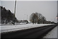 A26 at the top of Quarry Hill