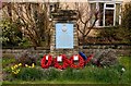 The memorial to pilots Wilding and Andrew