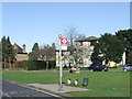 Bus stop on Chislehurst Common