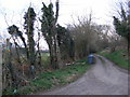 Footpath to Dodds Wood & Burrowshilt Farm