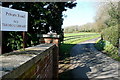 SU4026 : Entrance to Merdon Manor Farm by Graham Horn