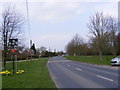 TM0652 : B1078 Barking Road & Barking Village sign by Geographer