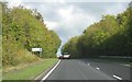 A505 - approaching the Sandon turning