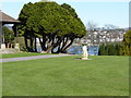 An old sundial in the Bodlondeb recreation ground, Conwy