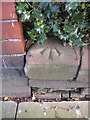 Rivet bench mark on Hoole Road